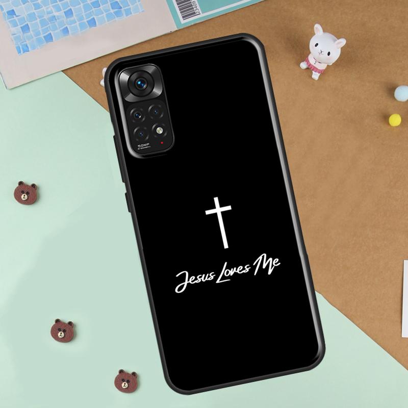 Faith Christian Religious Jesus Phone Case For Xiaomi Redmi Note 12 8 9 10 11 Pro 8T 9S 10S 11S 12S 10A 9C 10C 12C Cover