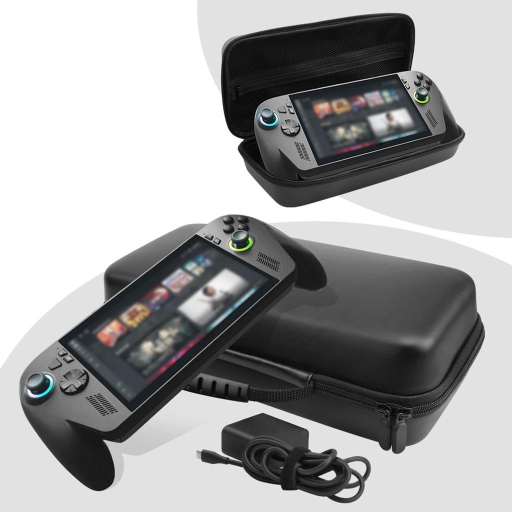 EVA Hard Carrying Case Bag with Portable Handle Protective Handheld Carrying Case Compatible for ROG Ally/ROG Ally X Accessories