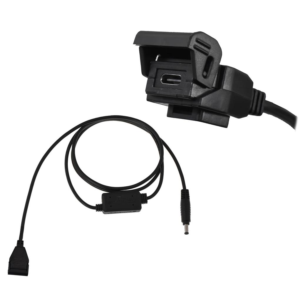 KOMINE Motorcycle Gloves with USB PD Power Black EK-213 Type-C Supply,