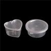 25/30ML 10 Pack Round Slime Foam Ball DIY Printing Craft Storage Containers Organizer Box with Lids Small Sundries Storage