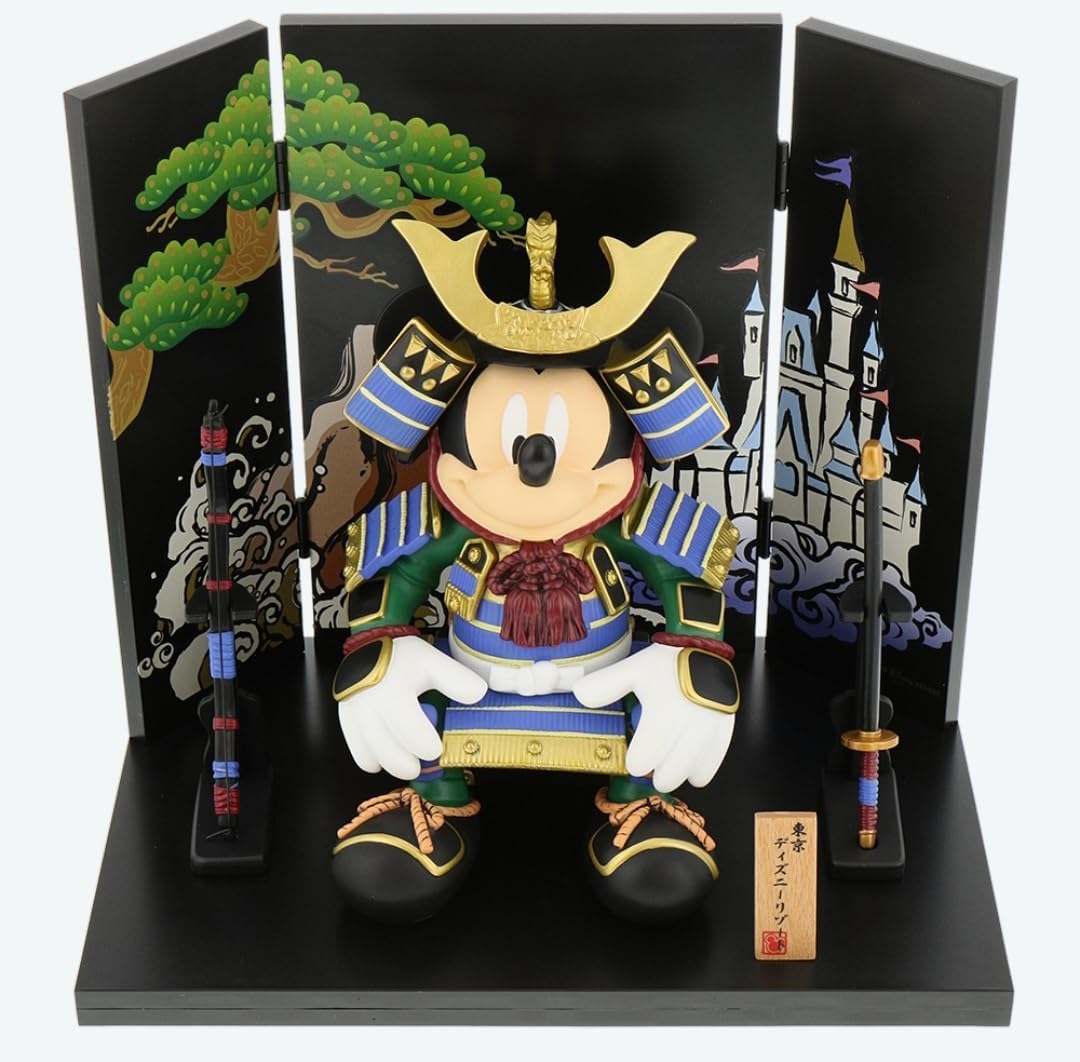 

Mickey Mouse May Doll (Large) Children s Day Boy s Day Kabuto Helmet Tokyo Disney Resort Exclusive