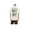 Puma X Market Logo Print Crew Neck Casual Short Sleeve Tee Men Tops Khaki 537396-65