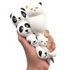Cute Kawaii PU Foam Squishy Cat Ice Cream Panda Squeeze Pen Stationery Pencil Holder with Slow Rising Feature Children Gift Toy