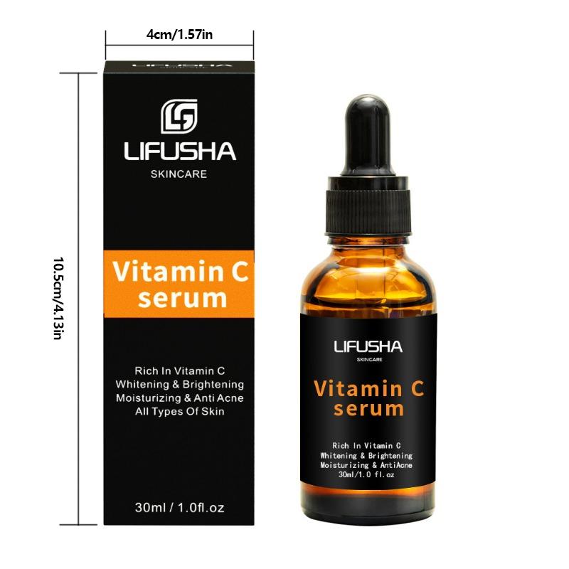 Sérum à la vitamine C Visage Hydratant Éclaircissant Vc Skincare Essence hydratante douce non irritante