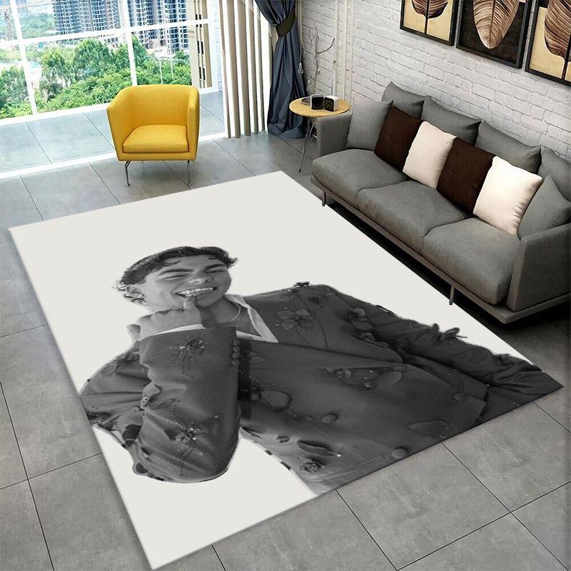 Fashion Malachi Barton Star Non-Slip Area Rug for Living Room,Bedroom,Playroom,Soft Carpet Floor Mat Home Decor Rug Room