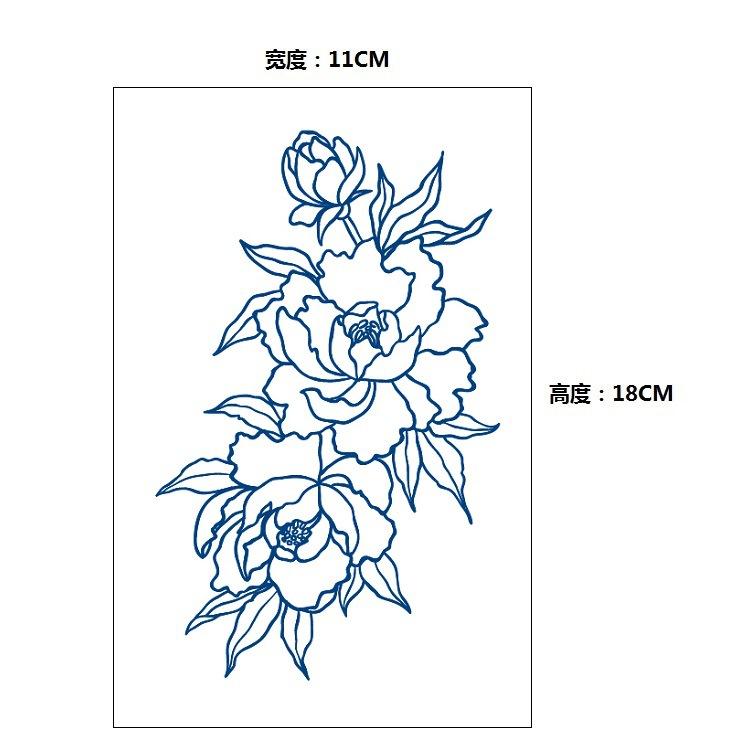 Xinyao Ziołowy Stopniowa Zmiana Celebryci Internetowi Nie Odbijają Światła Przez Długi Czas Nie Odpadają Wodoodporny Tatuaż Naklejka Naklejka