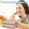 Weekly Food Organizer, Daily Once, 7 Day Travel Box, Daily Organizer, Portable Box, Suitable For Gift To The Elderly And Children
