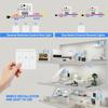 Interruttore Luce Wireless 433MHz Telecomando 1/2/3 Gang Interruptor Muro Interruttore Smart per Illuminazione 10A 110V 220V Per Lampada Luce LED Accessori Smart Home