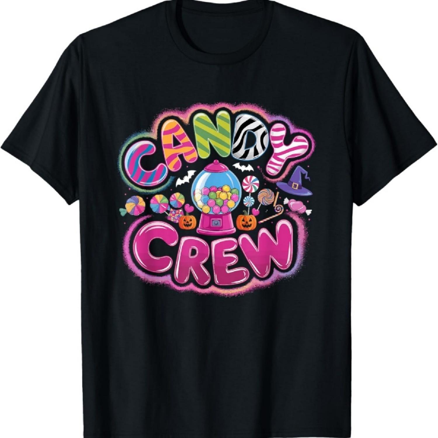 

Sweetie Candy Squad Candy Land Candy Crew Halloween Pumpkins T-Shirt XXXXXL різнокольоровий