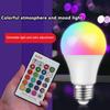 Spotlight Bulb E27 220V Rgb Led Light Bulb 5/7/10/15/20/30W Ir Remote Control Changeable Colorful Dimmable Rgbw Led Lamp