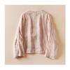 Retro Women's Embroidered Cotton-Linen Cardigan - Versatile Loose-Fit Short Jacket, Spring 2026 Arrival