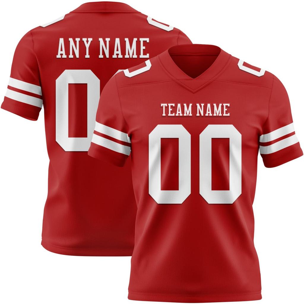 Custom Football for Men Women Youth - Personalized Sports Uniform