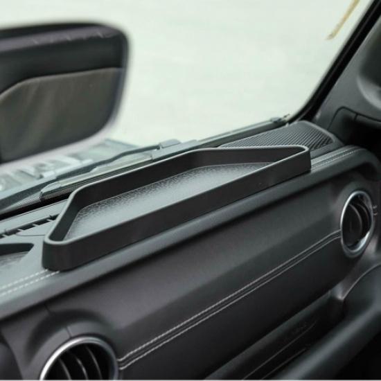 Dash Storage Organizer Tray Box for Jeep Wrangler JL 2018+ Console Accessories