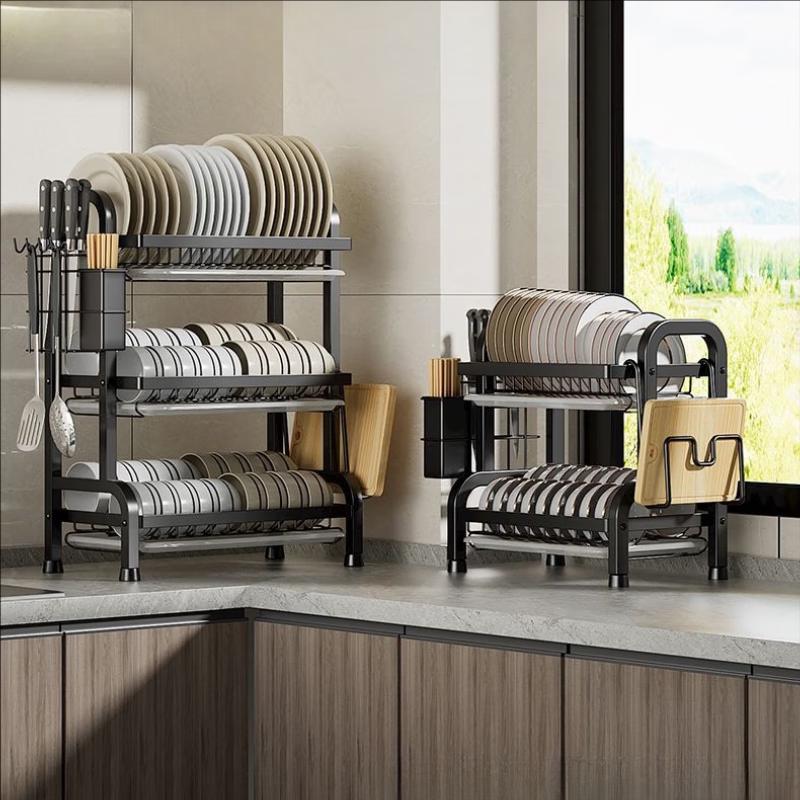 Hongfu Kitchen Double-Layer Dish Drying Rack