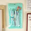 Cute Candy Stationery Set (6 Pieces) - High-Quality and Auspicious - Essential Back-to-School Stationery Gift for Students