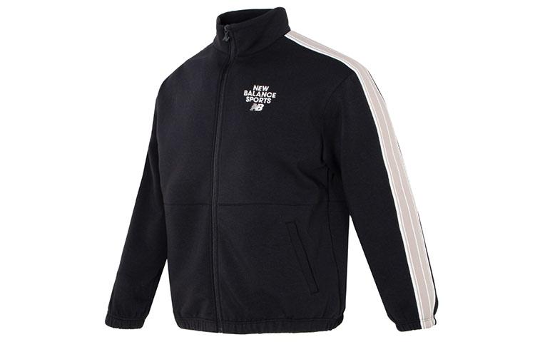 New Balance Jackets Unisex Black Stand Collar Moderate Other 6DD12043-BK L