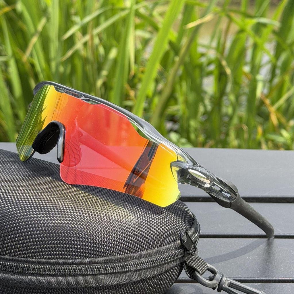 Cross-Border E-commerce TR90 Colorful Cycling Sunglasses for Outdoor Sports, Prescription-Compatible.