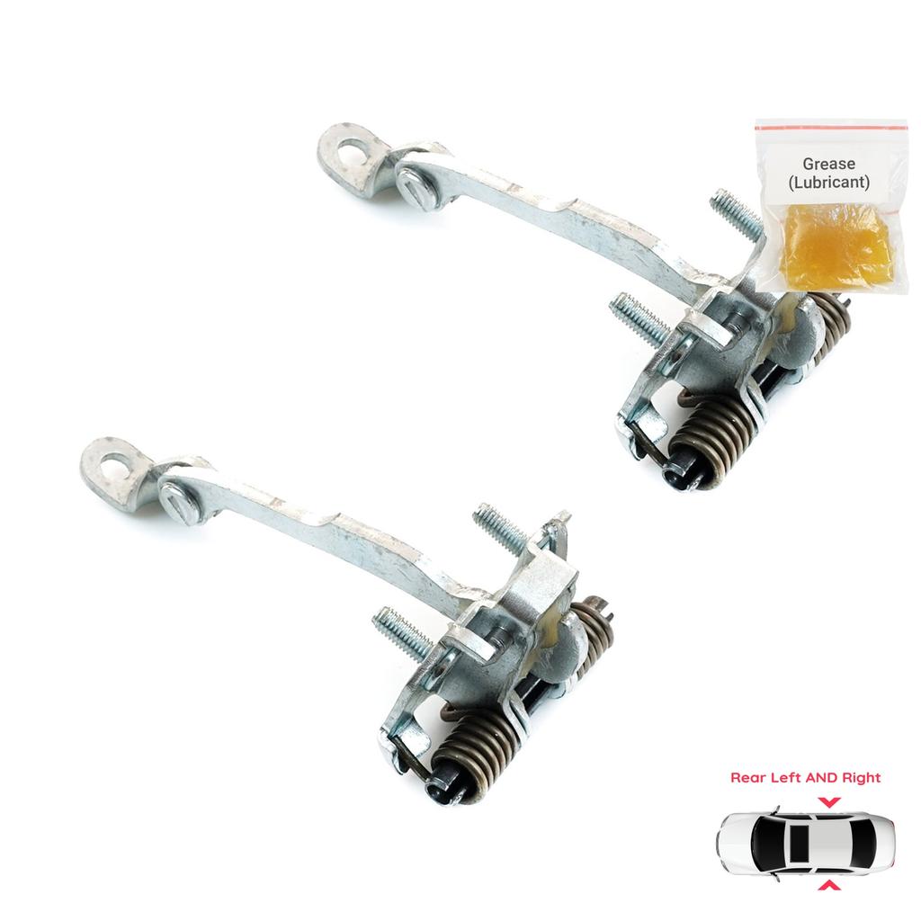 EDP226-1 2 Pieces Rear Left AND Right Door Catch Hinge Brake Stop Check Strap Limiter for Citroen C3 MK1 MK2 2002-2016 9181.L9