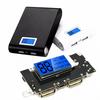 Dual USB Digital Display 5V 1A/2.1A Mobile Power Bank Battery Charger Module Board