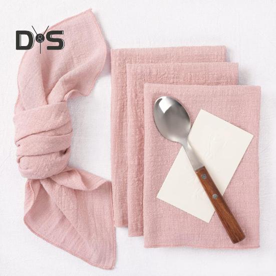 Boho gázové ubrousky, pratelné bavlněné gázové ubrousky, rustikální styl, jednobarevné ubrousky pro miminko, svatební čajový dýchánek, dekorace