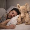Comfortable Elephant Plush Toy Cute Stuffed Elephant Companion Doll Plush Elephant  Birthday Gift