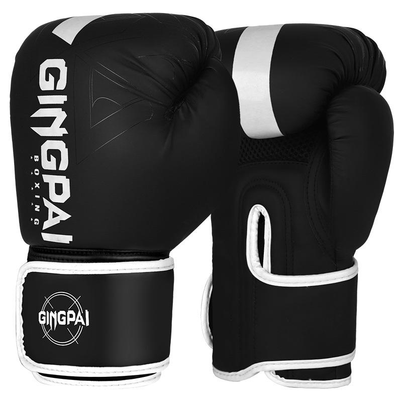 Adult Professional Sanda Boxing Gloves - Breathable, Large Size for Men & Women, Ideal for Punching Bag & Sparring.