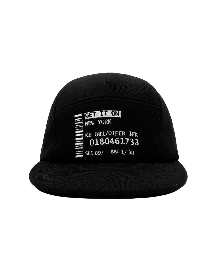 Gesison Signature Number Code Camp Cap_Black