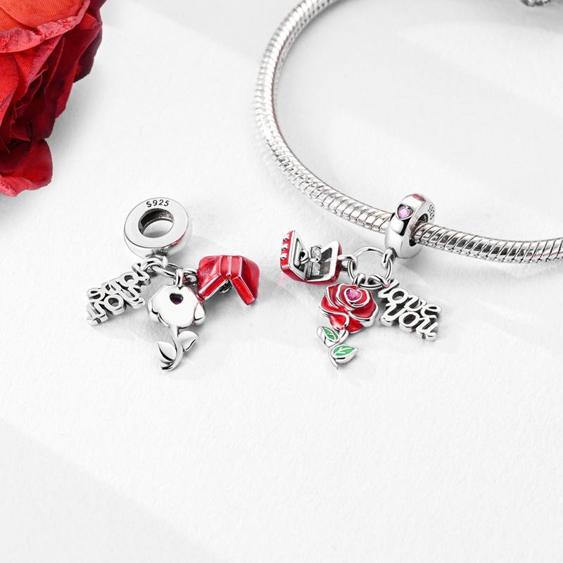 New In Copper Charm Pendants Bead Fits Genuine Bracelets Necklaces DoItYourself Woman Jewellery Gifts For Women Friend