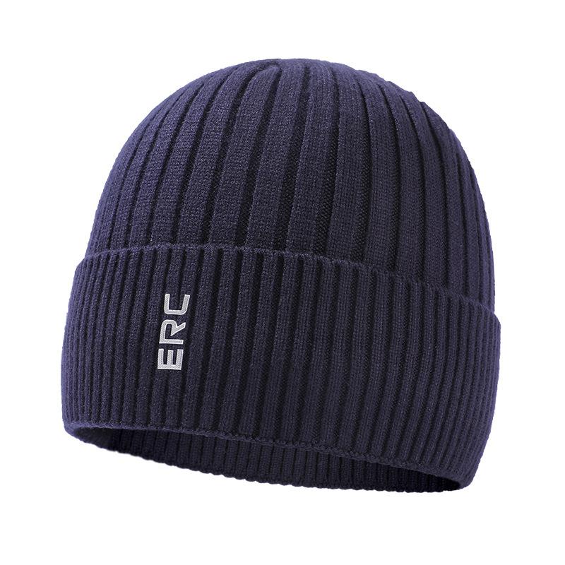 Custom Y2k Beanie Knit Skull Cap Warm Hats Winter Beanie Bennie Hat Custom logo