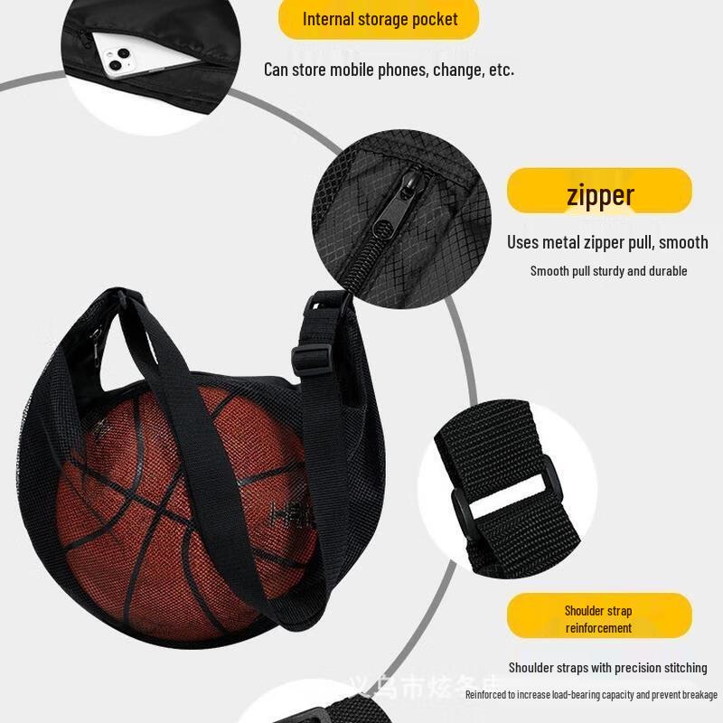 SEE KEAN Large Capacity Basketball Shoulder Bag