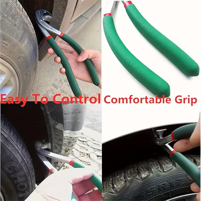 Car Wheel Eyebrow Edge Repair Tools Pliers Auto Body Metal Paintless Dent Repair Tool for Wheel Eyebrow Universal Application