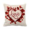Poszewka na poduszkę Wygodne uczucie Dekoracyjna pyłoszczelna Stylowa miłość Poszewka na poduszkę Szczęśliwa dekoracja walentynkowa do sypialni