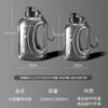 Water bottle fitness ton ton bucket outdoor large capacity sports kettle with straw men's portable water cup food grade high temperature resistance