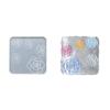 Diy Homemade Base Mold Coaster Crystal Dripping for Creative Silicone Mold Camellia Base Placemat Mold for Diy Craft