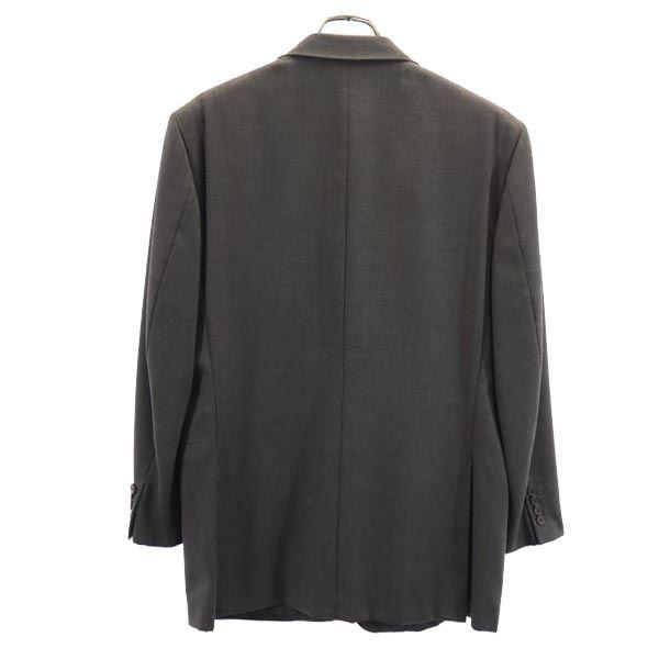 Aquascutum Made In Japan 100% Wool Tailored Jacket Gray Men's Used