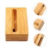 D2 Kitchen Shelf Desk Organizer Bathroom + Phone Sound Amplifier Universal Phone Holder Stand Cellphone Wood Loudspeaker Holder