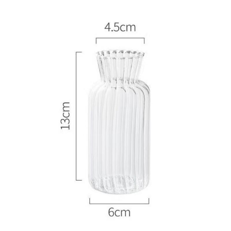 Transparent Hydroponic Vases Container Bottle Plant Arrangement Glass Table Creative Terrarium Nordic Flower Pot