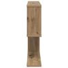 Wall Shelf Artisan Oak 60 X 12 X 50.5 Cm Engineered Wood