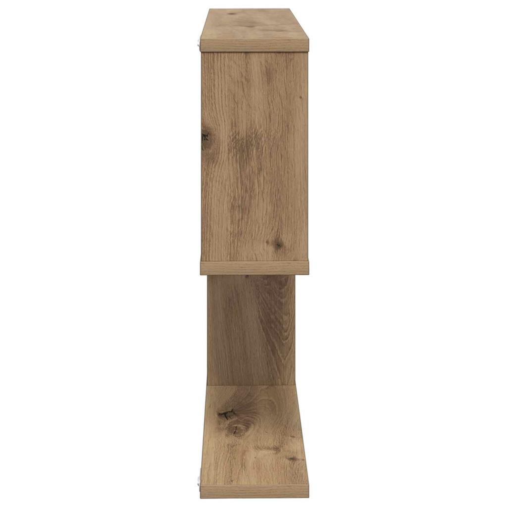 Wall Shelf Artisan Oak 60 X 12 X 50.5 Cm Engineered Wood