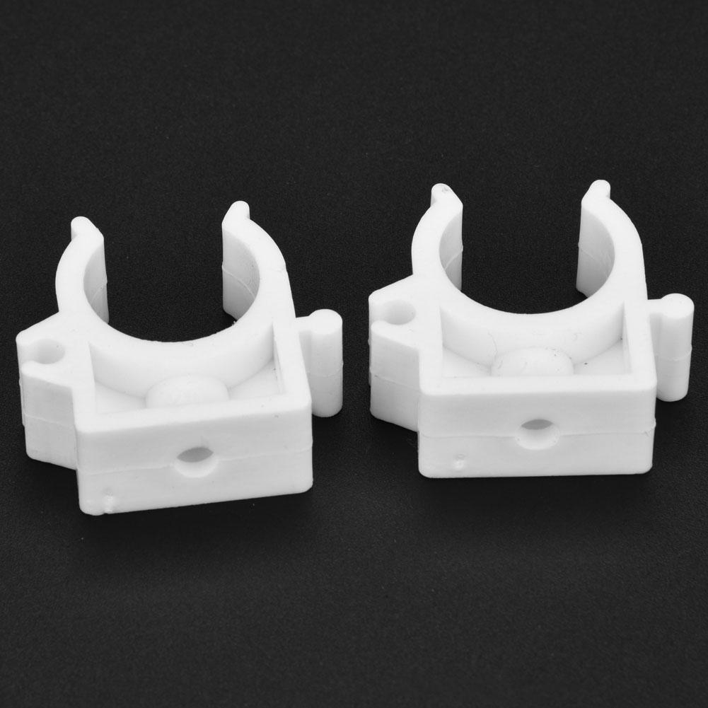 20pcs 16Celsius20Celsius25Celsius32mm U Shaped Combination Pipe Clamp Fixed Clips with Screws (16mm)