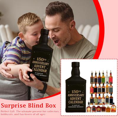 3D BlindBox Aircraft Box Advent Calendar Christmas Countdown Calendar Whisky Advent Calendar