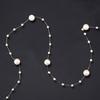 Garlands 10M Fishing Thread Pearls 3+8mm Plastic Pearl Beaded Chain Artificial Pearls Beads Bridal Bouquet