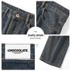 CHOCOOLATEit Men's Retro Loose Fit Washed Jeans