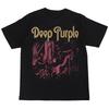 2026 Deep Purple Digital Direct Spray Deep Purple Rock Band American Street Gunslinger Nirvana Retro Short Sleeve T-shirt