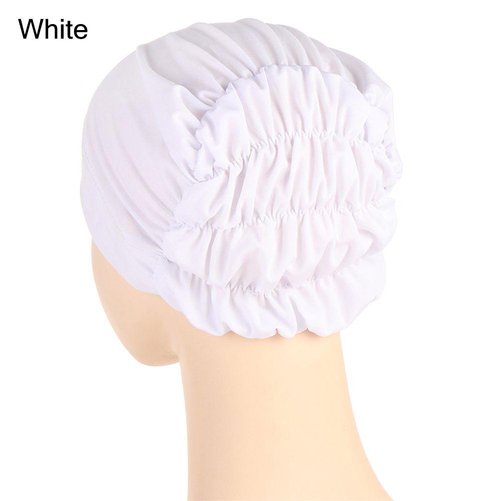 Mode Elastische Hijabs Bonnet Turban Hut Frauen Kopftuch Innenmütze