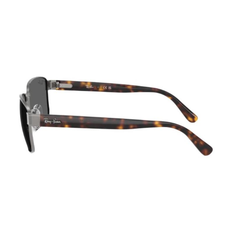 RAYBAN Logo Metal Square Sunglasses Unisex Couple Style ORB3750-004 B1 ORB3750-004_B1