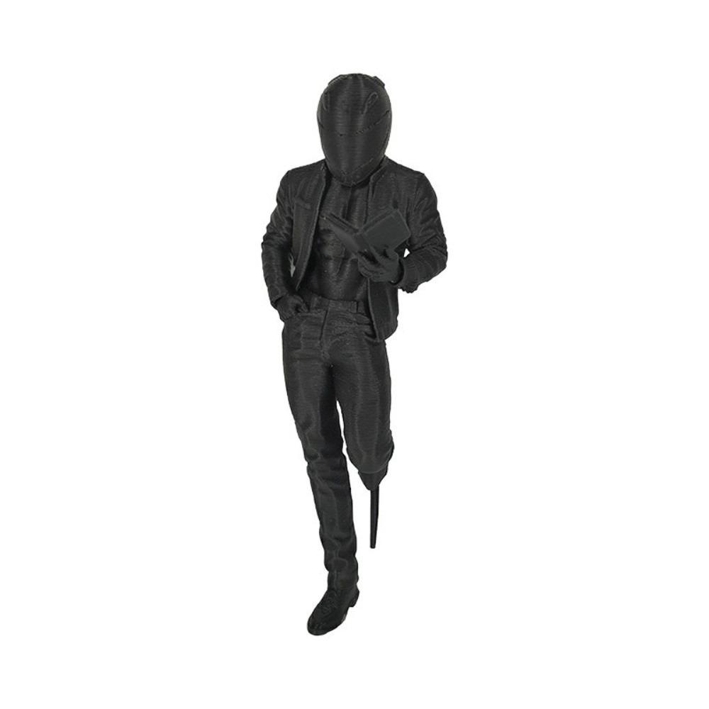 3D Printed Racing Driver Bookmarks Cool Biker Motorcycle Rider Bookmarks Stationery чёрный