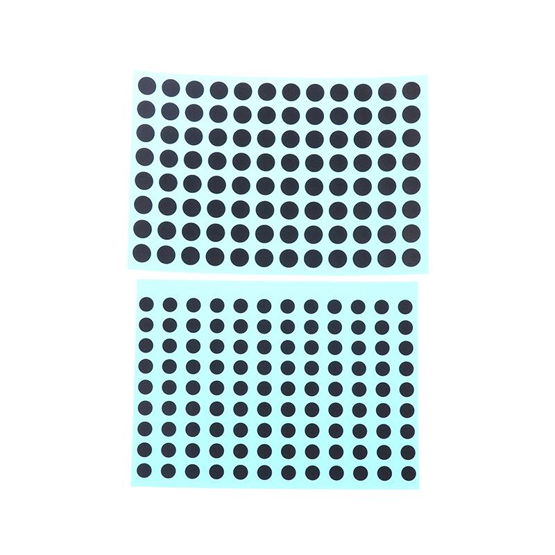 Diametru 3/4/5/6 Mm 4 Dimensiuni Paduri din Cauciuc Conductiv Negru Kit de Reparare Tastatură Pentru Telecomandă IR Butoane din Cauciuc Conductiv