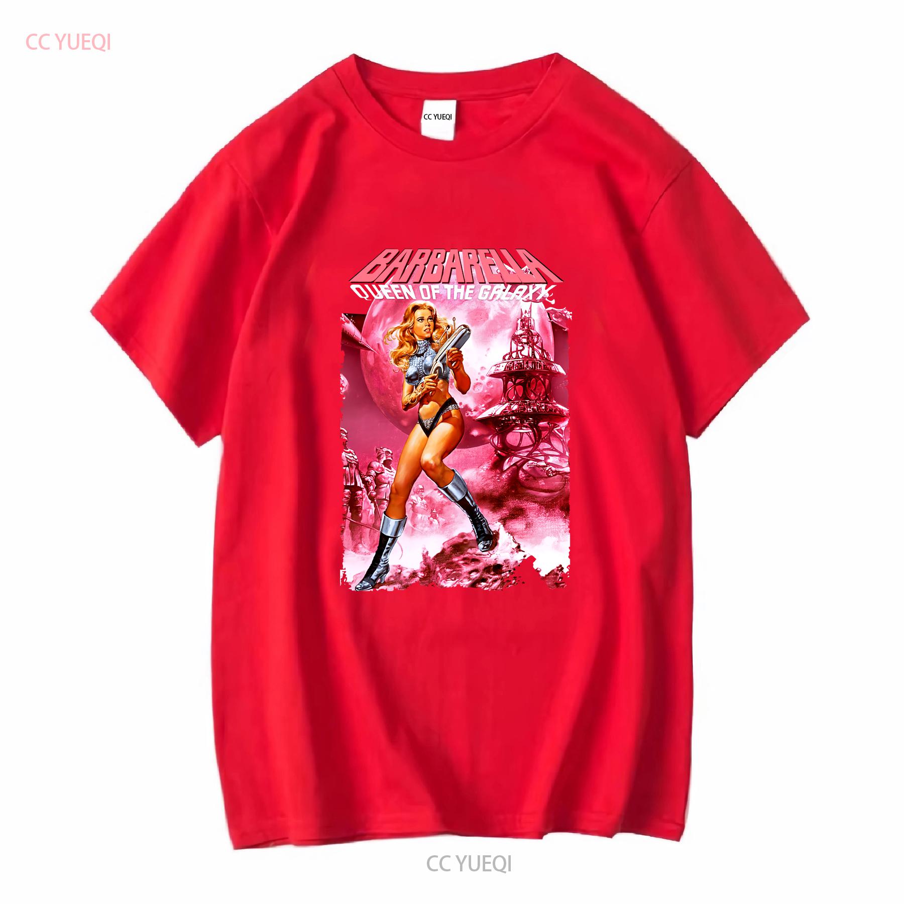 Barbarella V16 Poster Men T Shirt all sizes S 5XL long or short sleeves vintage Washed Slightly Unisex Stretched Stylish Casual S