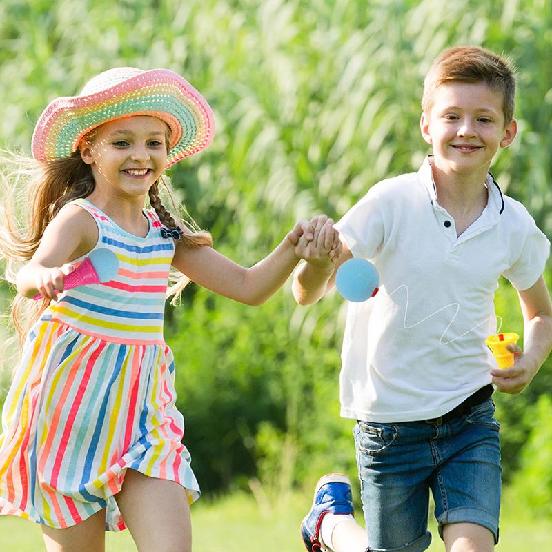 10/5/3 SZT. Wyrzutnie Kulek Lodowych Zabawka Pistolet na Kulki z Gąbki Wyrzutnia Piłek Odbijających się Upominki na Przyjęcie Urodzinowe dla Dzieci Nagrody Szkolne